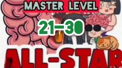 Brain test All star IQ boost #MasterLevel 21-30 #gaming