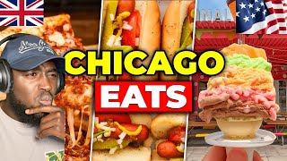 I Can't wait to try These - British Reaction to Iconic Chicago Foods You MUST Eat