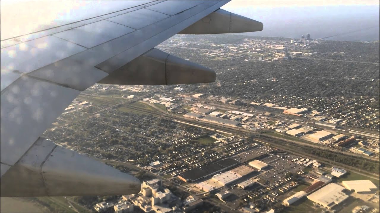 Landing New Orleans Delta Airlines YouTube