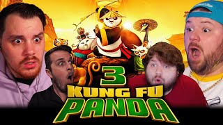 First Time Watching Kung Fu Panda 3 Group REACTION