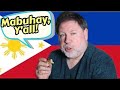 American parents speaking tagalog  lakas ng laughtrip puting pinoy