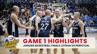 NCAA Jrs Basketball Letran vs. Perpetual (Finals Game 1 Highlights) | NCAA Season 99