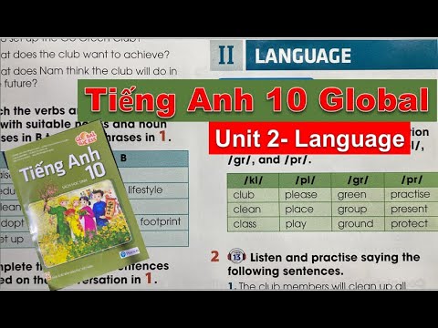Video Tiếng Anh lớp 10 - Unit 2 Language - Humans and the... - YouTube