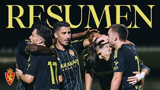 Los Goles Del Real Zaragoza Contra El Tarazona En El Tercer Amistoso