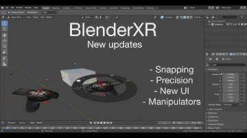 VR for Blender - Update from the BlenderXR Kickstarter project!