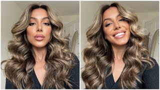 EASY OVERNIGHT HEATLESS CURLS | Robe Curls - Hair Tutorial screenshot 3