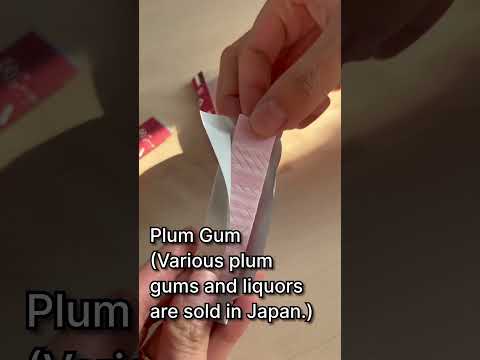 Japanese Plum Blossom, Plum Gum and Plum Sour