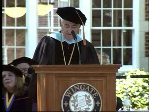Wingate University Commencement 2009- Dr. McGee an...