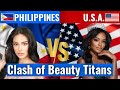 USA vs Philippines   Clash of Beauty Titans