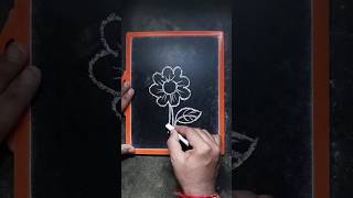 How to draw Flower using Letter O step by step for beginners #shorts #flower #drawing