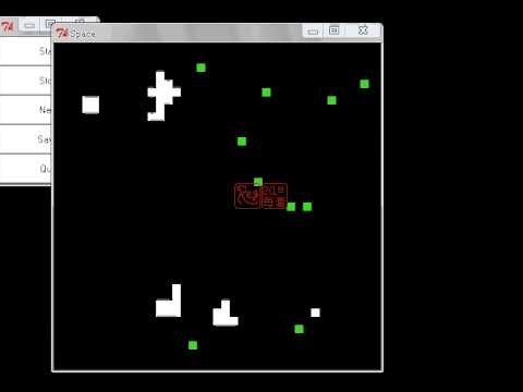 Artificial ant algorithm