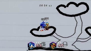 CPU Tourney#2 - Project M EX Remix - Top 32 - Sonic vs Geno