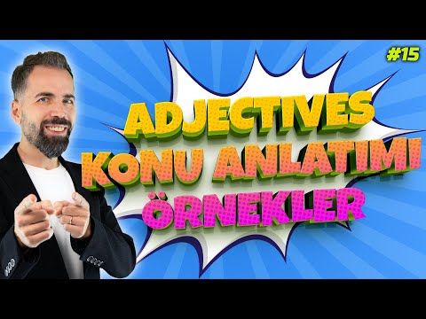 İngilizce Sıfatlar Konu Anlatımı #15