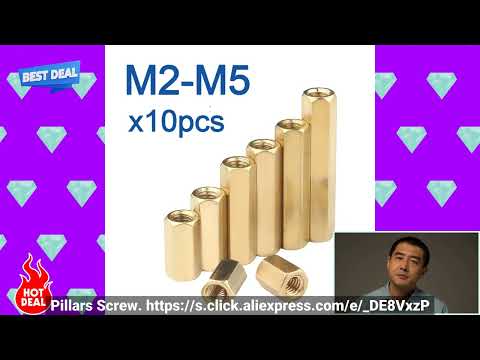 Video: M5 Hex Standoffs, Female-Female Dimensions