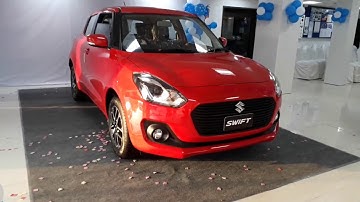 Maruti Suzuki Swift | Fire Red Colour | Exterior And Interior | Walk Around