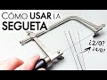 CÓMO USAR UNA SEGUETA ✅(SIERRA de MARQUETERÍA, JOYERÍA...) Elegir tamaño, evitar rotura ¡y +trucos!