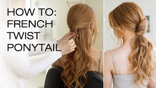 How To: French Twist Ponytail | Formal Hair Styling Tutorial | Kenra Professional