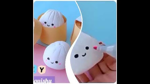 Making clay with dumpling  Squishy 🥟 | Tik Tok Hot item ! Squishy | Dumpling Slime #shorts