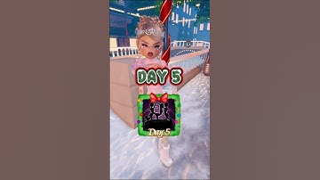 DAY 5 OF THE ADVENT CALENDAR GIFTS 🎁🎄| FREE ITEMS #dti #roblox #dresstoimpress