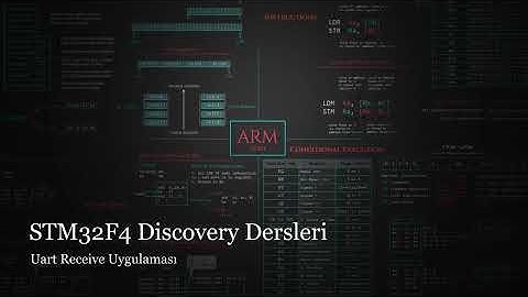 CubeMX ile STM32F4 Discovery Dersleri - #12 UART Receive