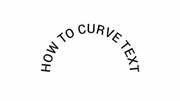 How to curve text on inshot