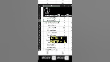 Excel 2022 Manejo de filtros para base de datos en Excel - Parte 1