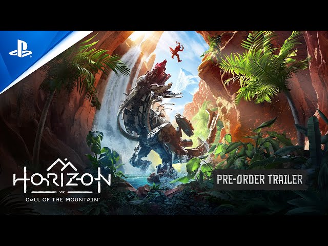 Horizon Call of the Mountain Launch Trailer Showcases Climbing