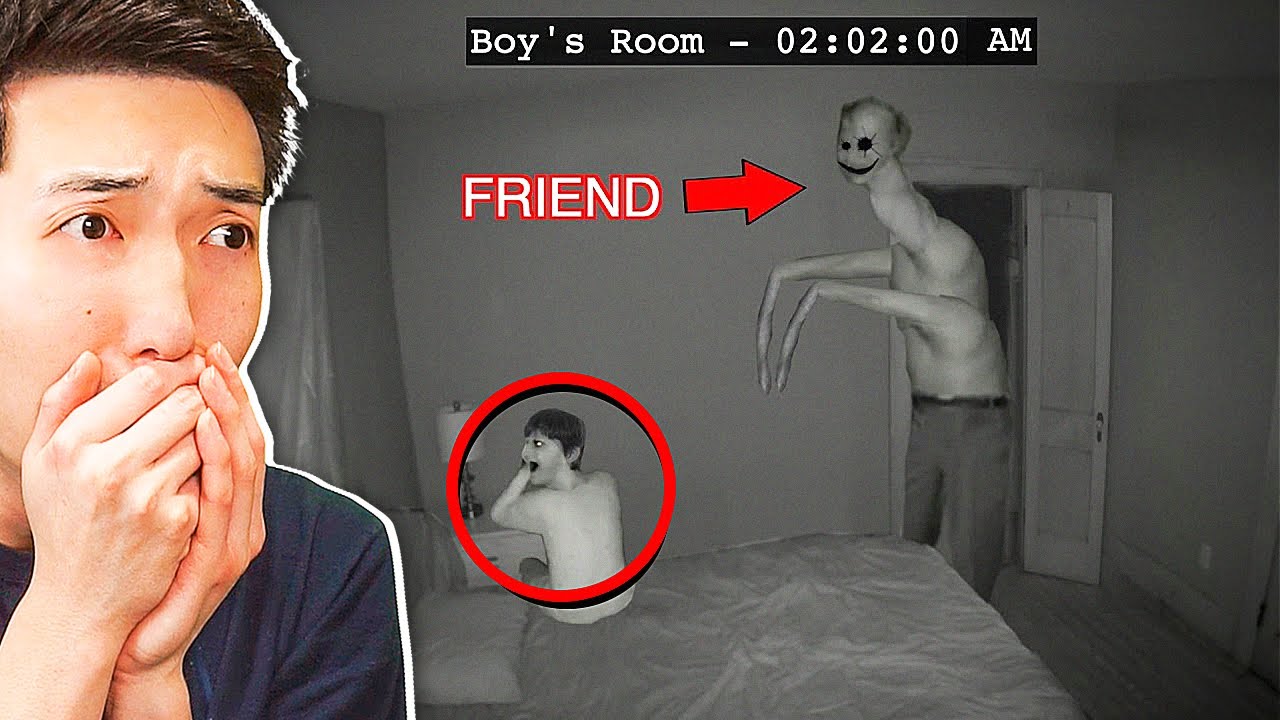 HIS IMAGINARY FRIEND COMES TO LIFE AT NIGHT.. *SCARY*