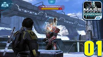 Mass Effect: Infiltrator - Gameplay Walkthrough Part #1 (Android & iOS)