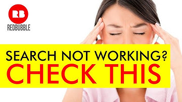 SEARCHES NOT SHOWING IN REDBUBBLE?  TRY THIS TIP for New Redbubble Sellers