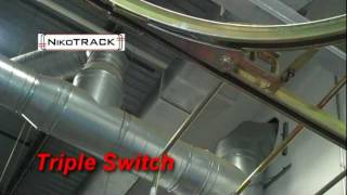 Tongue Switches for Conveyors - Manual and Chain Driven