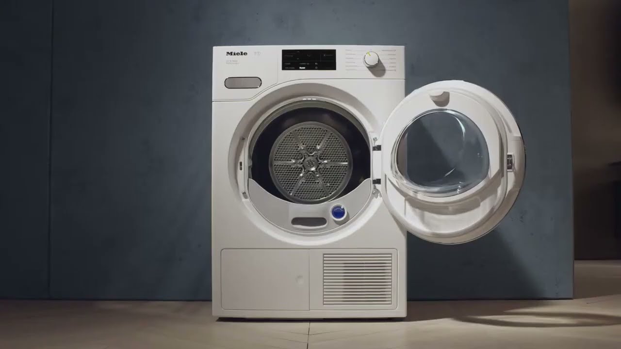 Miele T1 Dryer's Perfect Dry Feature