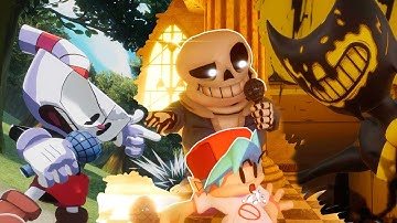 FNF Character Test Animation  vs Gameplay Crossed Out