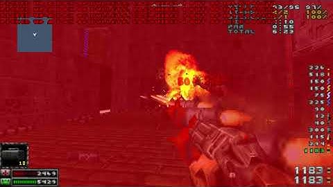 100 Line Massacre with Russian Overkill+Brutal Doom Monsters: MAP03