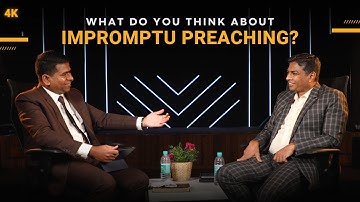 What do you think about impromptu preaching? | Q&A06 | Dr. David Mende