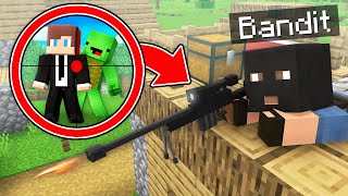 JJ Became Secret Guard and Saved Mikey's LIFE in Minecraft! - Maizen