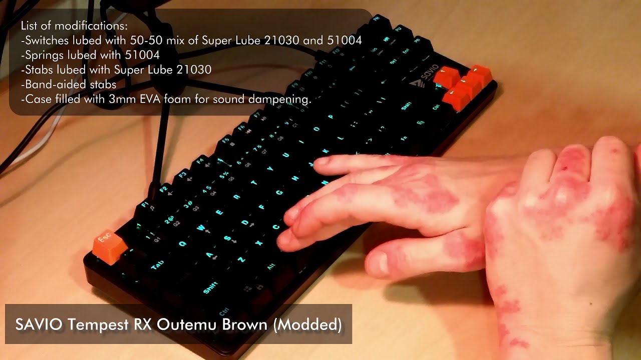 I modded the cheapest mechanical keyboard I could find.