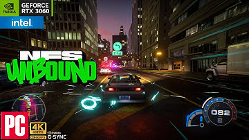 Need for Speed Unbound Gameplay PC | RTX 3060 & intel 8400 | High Settings DLSS ON | Part 1 - intro!