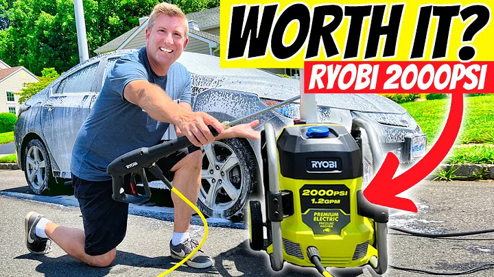 Potente y portátil: Limpiador a Presión Ryobi de 2000 PSI