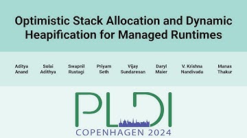 [PLDI24] Optimistic Stack Allocation and Dynamic Heapification for Managed Runtimes