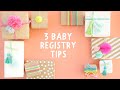 3 baby registry tips | Paid for by Babyganics