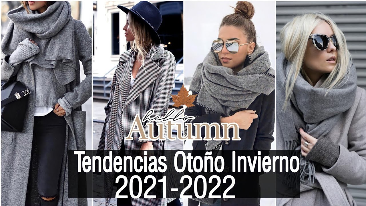 CONJUNTOS DE ROPA DE MODA OTOÑO INVIERNO 2021 2022 ELEGANTES Y FINOS/  COMBINACIONES DE ROPA DE MODA 