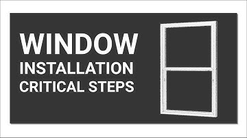 Double Hung Window Installation Instructions for ProVia Windows