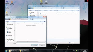 Put the Show Desktop back in the taskbar for Windows 7.