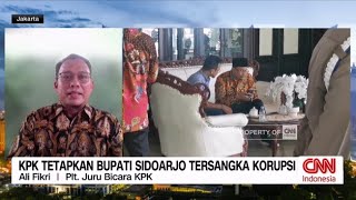 KPK Bicara Soal Penetapan Tersangka Bupati Sidoarjo