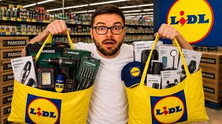J'ai acheté 2 SACS REMPLI d'objets LIDL ! (Unboxing)