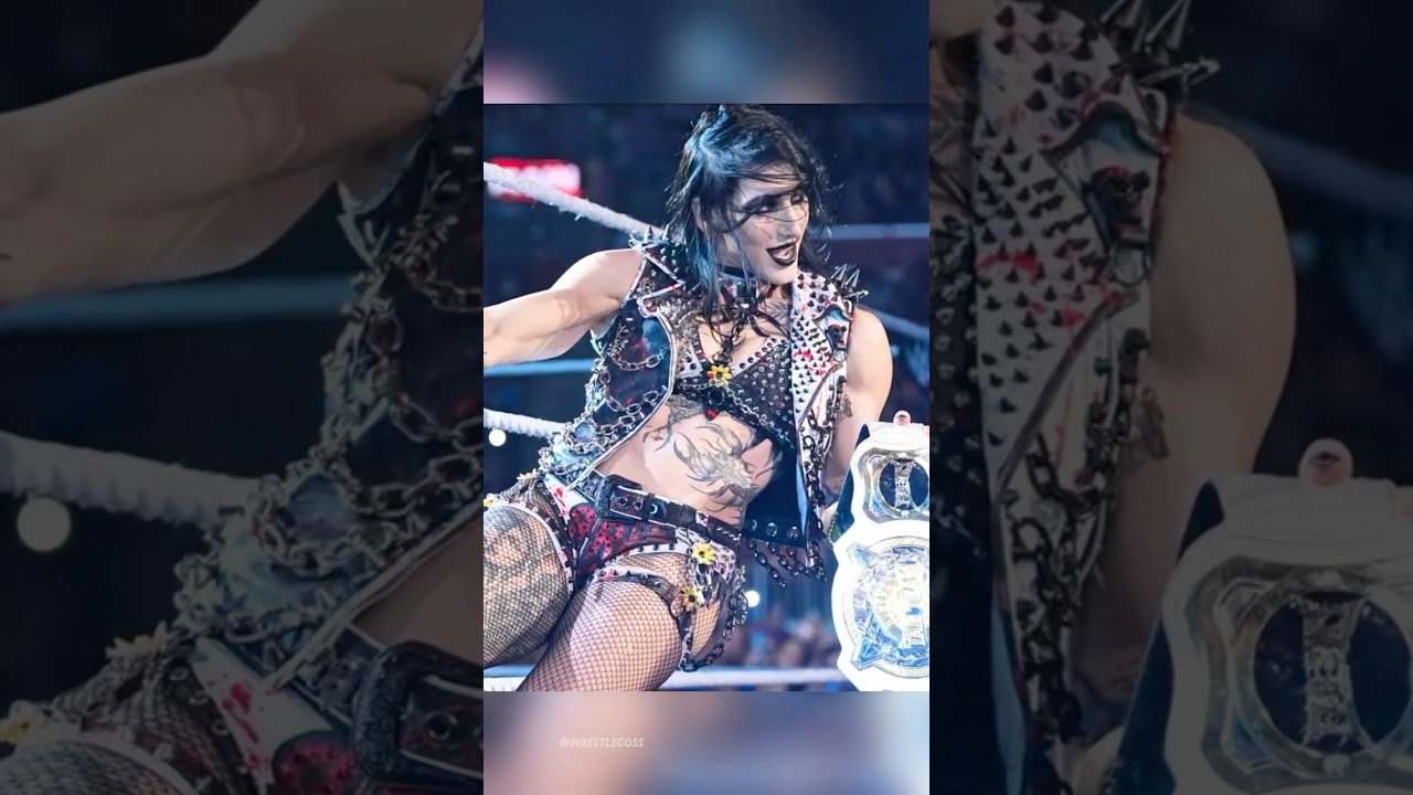 Rhea Ripley in Championship Mode 😮‍🔥 Absolutely Untouchable! 