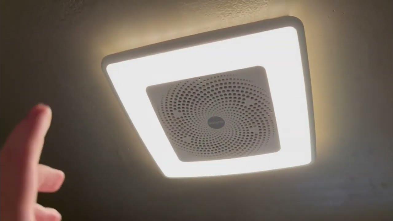 Broan NuTone SPK110RGBL Bathroom Exhaust Fan Review YouTube
