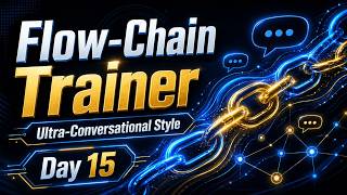 Flow-Chain Trainer. Ultra-Conversational Style. Day 15