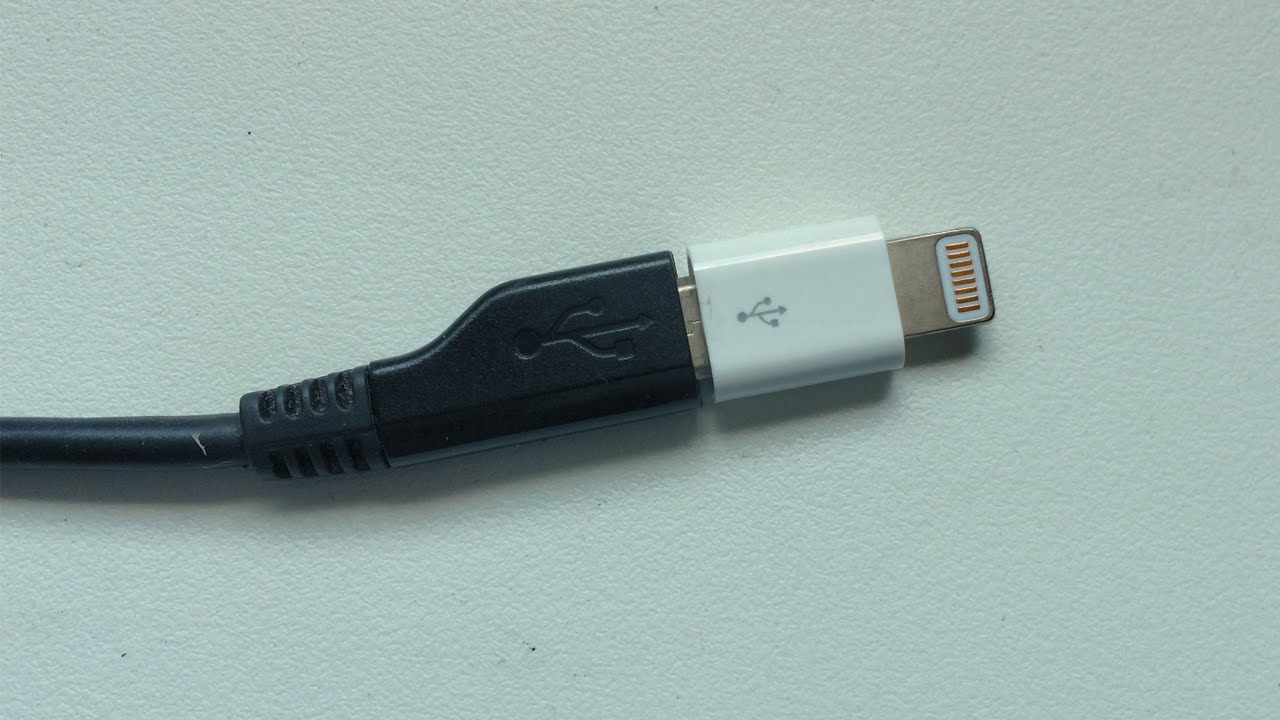 Micro Usb To Lightning Cable Adapter Review Iphone 5 5s 6 6 Youtube